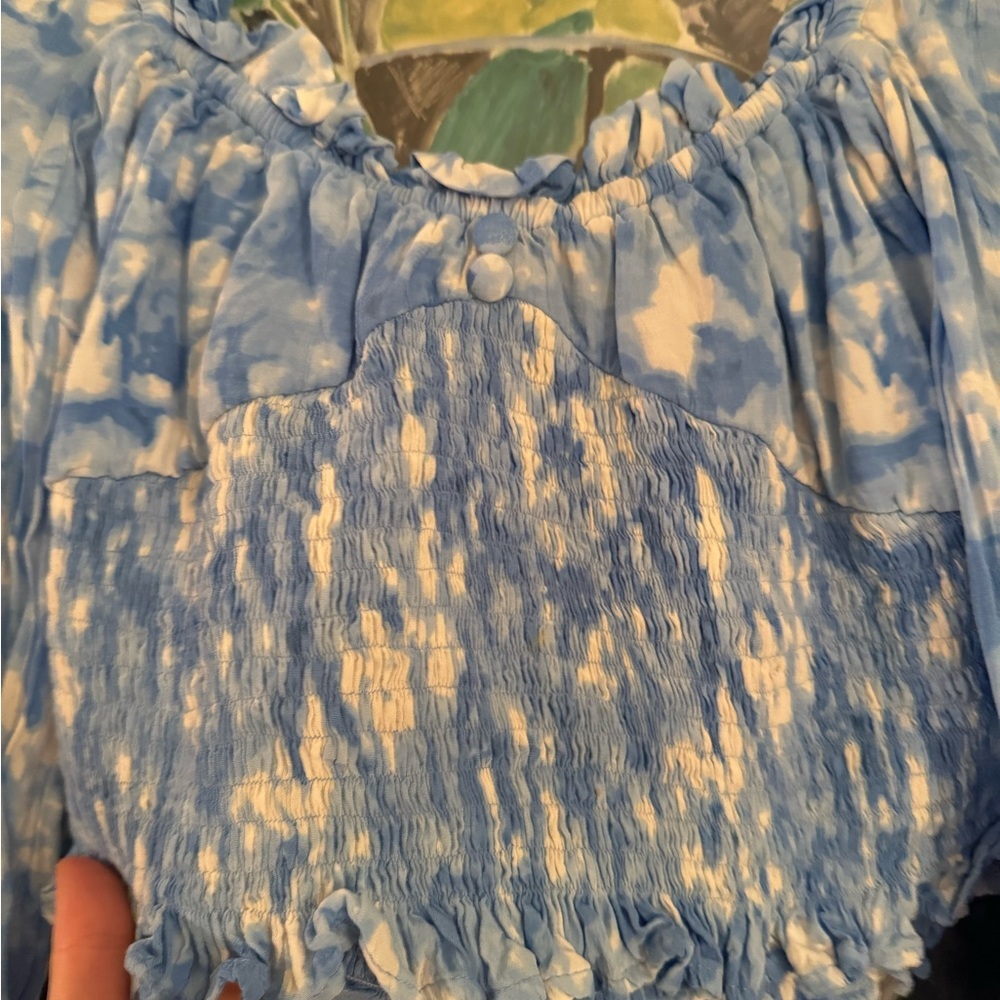 Faithfull The Brand Willow Top- Roos Tye Dye - Picture 6 of 10